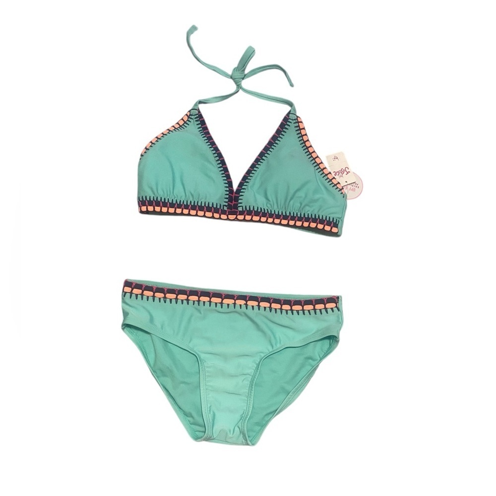 Justice  Aqua Bikini Set